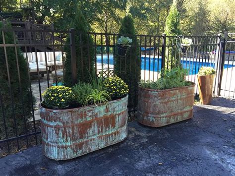 rusty metal planter boxes|how to make fertilizer rust.